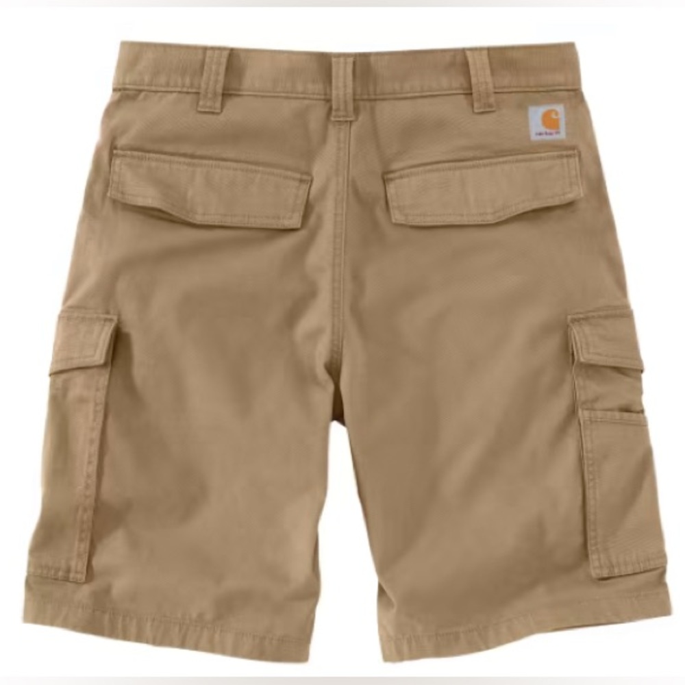 Carhartt Relaxed Fit Force Cargo Shorts Dark Khaki Mens Size 42